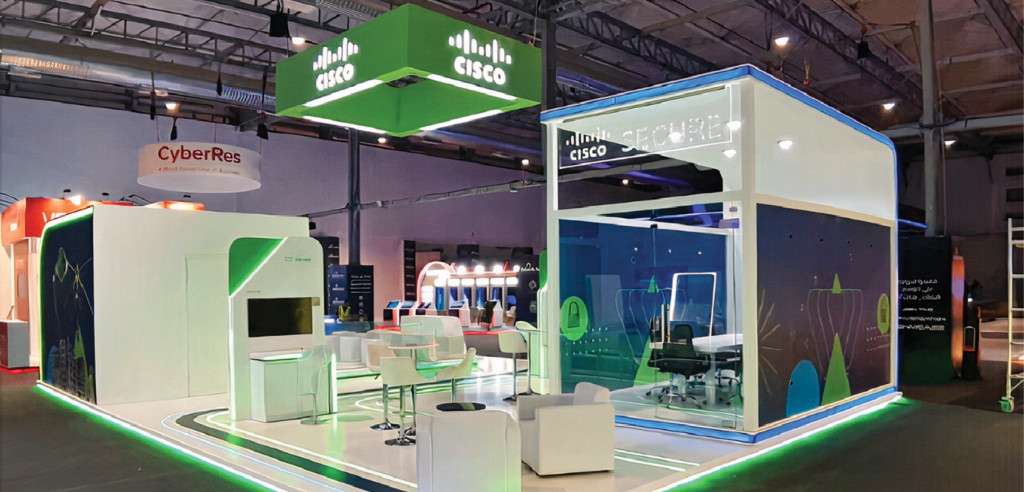 Cisco booth production for Black Hat by Milli