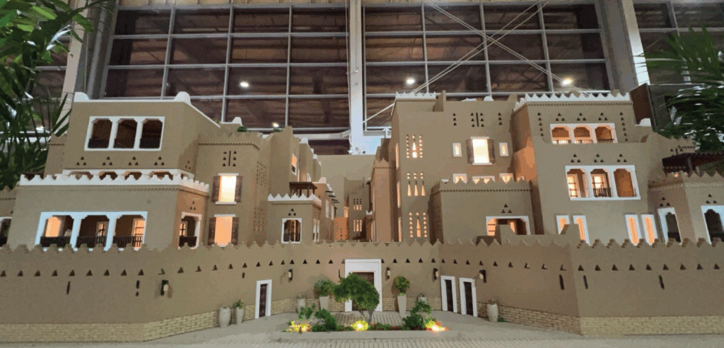 Diriyah Cityscape booth by Milli