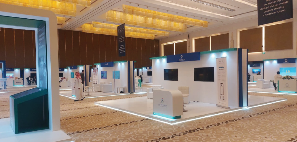 Riyadh-Global-Medical-Biotechnology-Summit-Exhibition-booth-production-done-by-milli